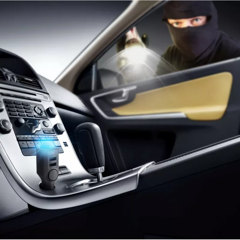 Mobilo ierīču lādētājs Technaxx 4743 Universāls Melns Cigarešu aizdedzinātāja Auto
