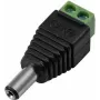 Strāvas adapteris EUROLITE 50532025 vīrišķais — DC barrel spraudnis uz skrūvju spaili