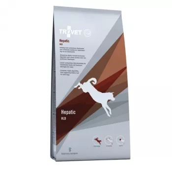 Sausā suņu barība TROVET Hepatic HLD ar vistu, veterinārā aknu atbalsta diēta, 12,5 kg, pieaugušiem suņiem 10–15,9 kg