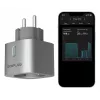 EcoFlow EFA-SMARTPLUG-EU-4P viedkontaktligzda iekštelpām, sudraba krāsā