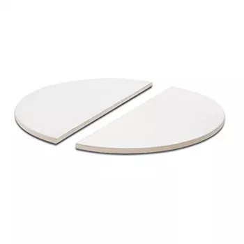 TunaBone | Pusmēness picas akmens, 190 mm Kamado 23/24 collu griliem
