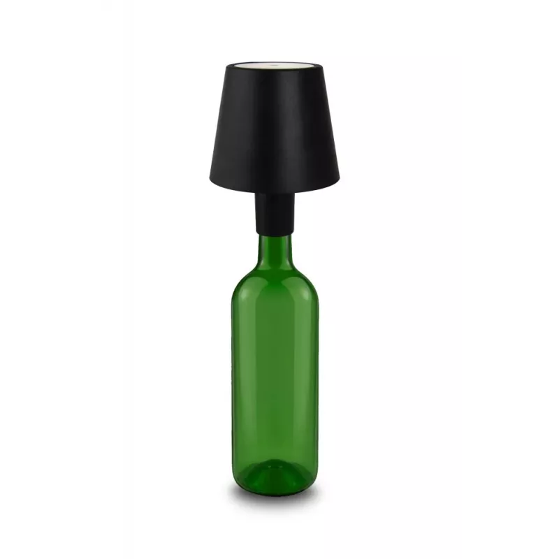 Galda LED lampa ESPERANZA ELD119K melna — 3 W, 4000 K, 200 lm, USB-C, 2400 mAh baterija, 400 mm augstums