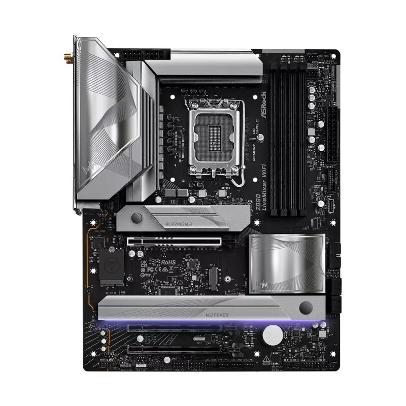 ASRock Z890 LiveMixer WiFi ATX mātesplate
