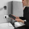 Qoltec 52381 Super Quick PD lādētājs | 1xUSB-C | 1xUSB | 90W | 5-20V | 2.4-4.35A | Melns