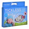 Ultraskaņas ērču atbaidītājs mājdzīvniekiem TICKLESS PRO-104BE — valkājams, darbināms ar baterijām, ūdensizturīgs, 1,5 m diapazons, bēšs