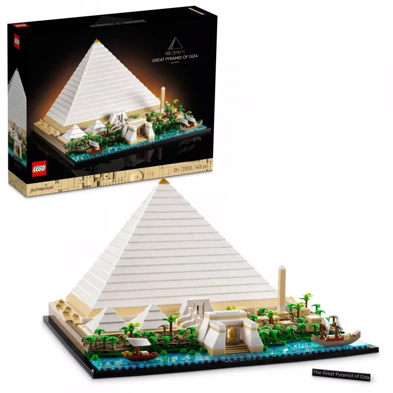 LEGO ARCHITECTURE 21058 LIELĀ GĪZAS PIRAMĪDA