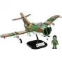 Būvniecības rotaļlieta Cobi Lim-5 MiG-17F Austrumvācijas Gaisa spēku modelis 5825, konstruktors