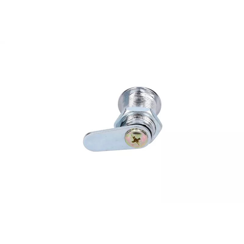 Durvju slēdzene Extralink ROUND LOCK FOR CABINETS, apaļa korpusa durvju slēdzene, sudraba