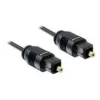 Toslink audio kabelis DeLOCK 82880 2m Melns