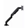 Monitora stiprinājums GEMBIRD MA-DA1-03 17–35 collu ekrāniem, 10 kg, VESA 75x75–100x100, skava/caurlaide, melns