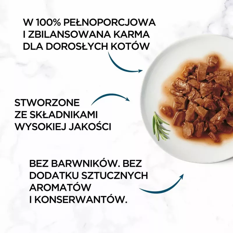 PURINA Gourmet Perle Mix - mitrā kaķu barība - 60x85 g