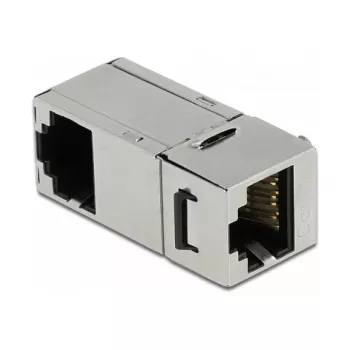 DeLOCK Keystone modulis RJ45 ligzda – RJ45 ligzda Cat.6A 90° leņķī