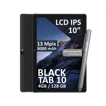 Planšetdators BLOW BlackTAB10 4/128GB 4G LTE Octa-core
