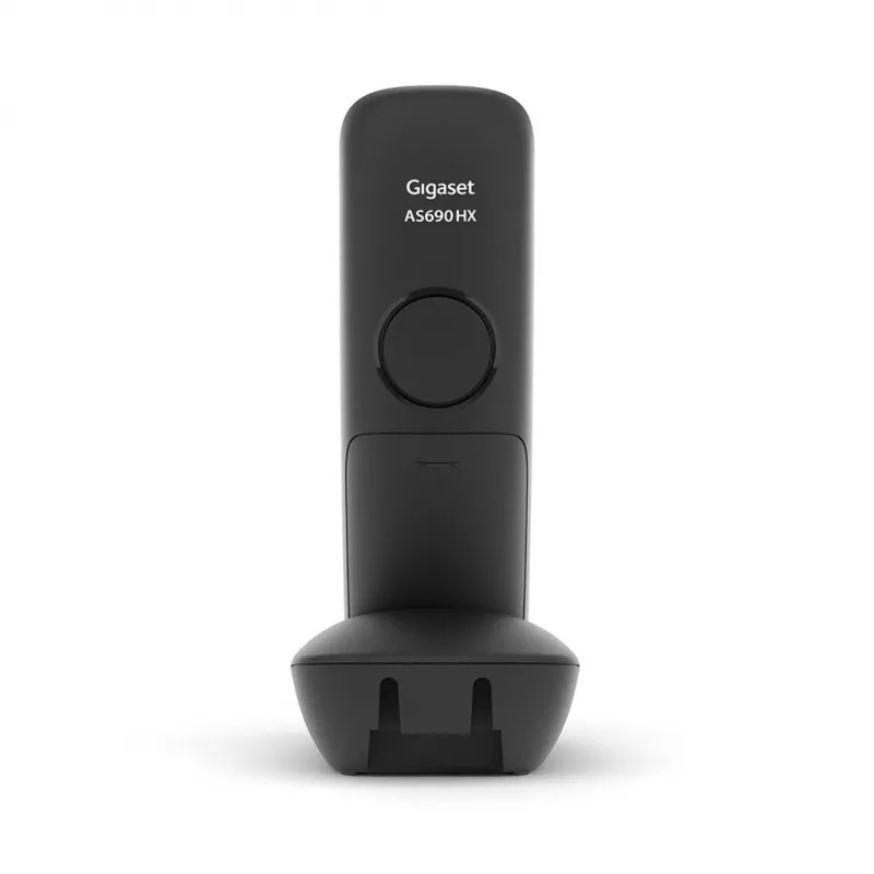 Analogais/DECT telefons Gigaset AS690HX Bezvadu klausule Zvanītāja ID Melns