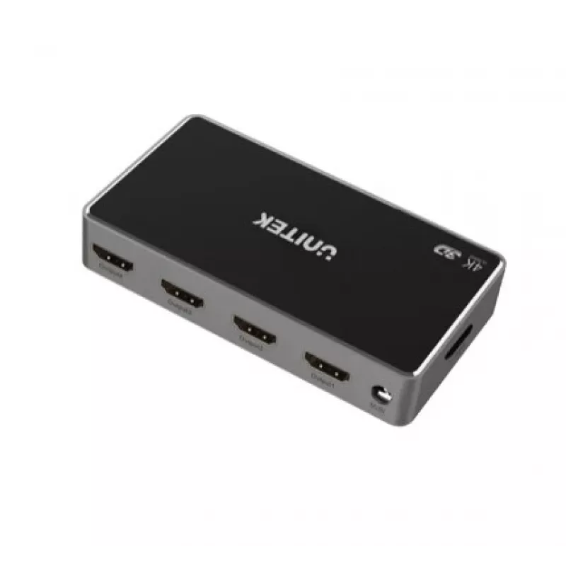 UNITEK V1109A HDMI video sadalītājs 4x HDMI 4K 1.4b