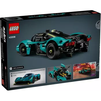 LEGO Technic konstrukciju komplekts Aston Martin Valkyrie modelis mērogā 1:8, 707 detaļas, ieteicamais vecums 9+