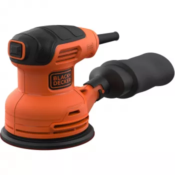 Melns & Decker BEW210 orbitālais slīpmašīnas 14000 RPM melns, oranžs
