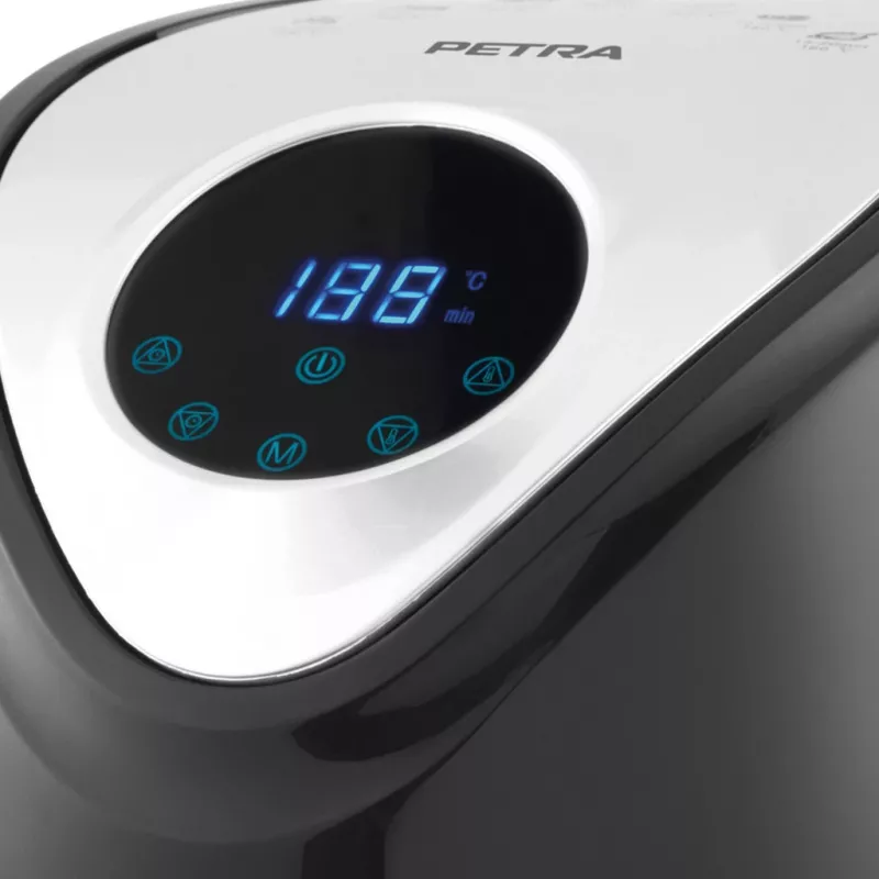Karstā gaisa fritēze Petra PT4221VDEEU7 4,5L, galda virsmas elektriskā fritēze ar 4,5 litru ietilpību