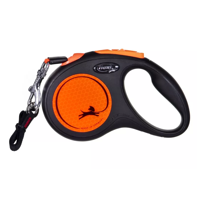 FLEXI jauna Neon S - ievelkamā pavada - 5 m