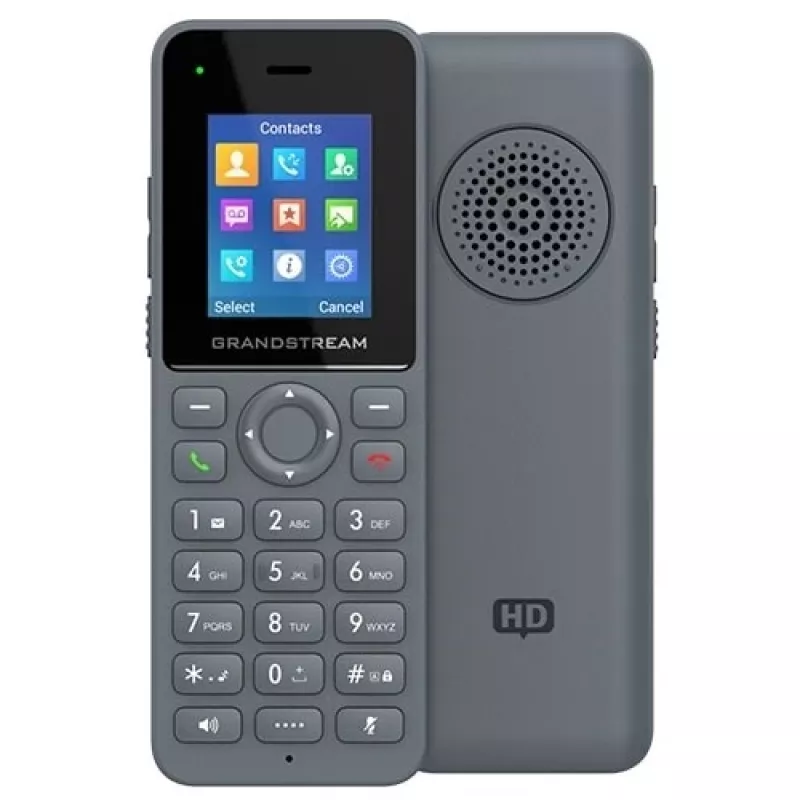 Grandstream Networks WP816 IP tālrunis antracīta krāsā 2 līniju LCD Wi-Fi