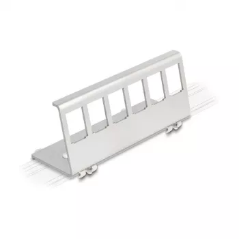 Montāžas komplekts DeLOCK 90656 nerūsējošais tērauds 44mm x 118mm x 37mm