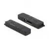 Karšu lasītājs DeLOCK SuperSpeed USB priekš SD Micro SD MS