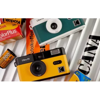 Kompakta filmu kamera Kodak F9 135 mm Zaļa Balta ISO 200-400