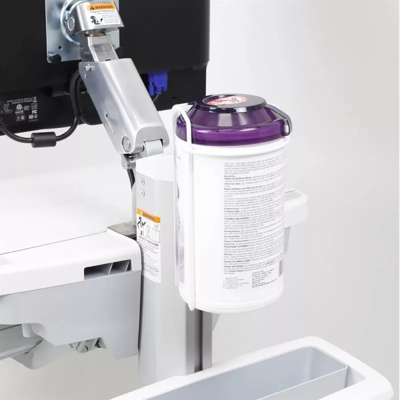 Ergotron T-Slot Wipes Holder balta