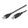 Wentronic Goobay USB 2.0 Hi-Speed pagarinājuma kabelis, melns, 1,8 m - USB 2.0 spraudnis (A tips) > USB 2.0 ligzda (A tips) (68903)