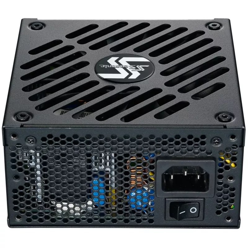 Barošanas bloks Seasonic FOCUS SGX-650, 650 W, 20+4 kontaktu ATX, SFX, melns