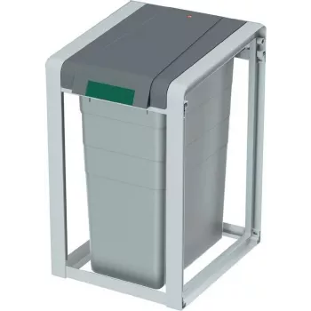 Atkritumu tvertne Hailo ProfiLine Öko XL 0935-202 38 l, pelēka