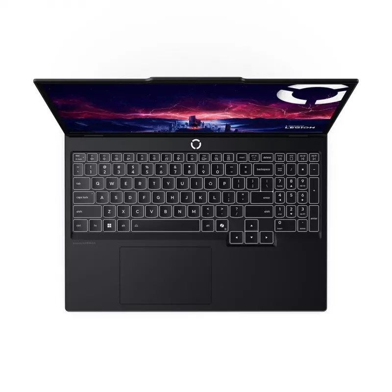 Laptop Lenovo Legion 5 15AHP10 — 15,1 collas WQXGA OLED, AMD Ryzen 7 260 (8C/16T, līdz 5,1 GHz), 16 GB DDR5, 512 GB NVMe, NVIDIA RTX 5060 8 GB, Wi‑Fi 7