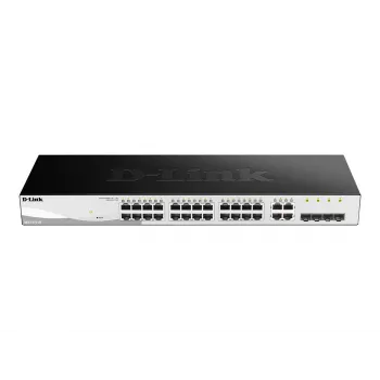D-Link DGS-1210-28 Managed L2/L2+ 1U Melns