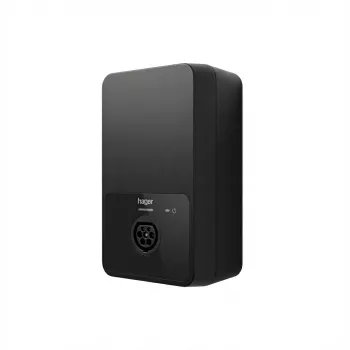 Wallbox lādētājs Hager XVL122SLM LDST witty pro 1x22 kW Type 2 Socket