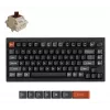 Mehāniskā tastatūra Keychron V1 Ultra 8K — 75% QWERTY, Bluetooth, vadu, RGB, melna