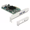DeLOCK PCI Express x4 karte 2 x USB 5 Gbps Type-A 2 x iekšējie USB