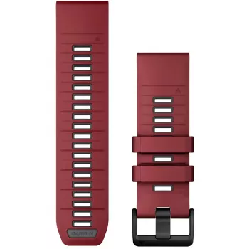 Garmin QuickFit 010-13393-06 siksna, grafīts un sarkans
