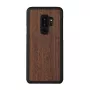 Viedtālruņa maciņš no koka Galaxy S9 Plus, koalas raksts, melns
