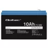 Uzlādējama LiFePO4 baterija QOLTEC 10Ah 12.8V 128Wh ar integrētu BMS