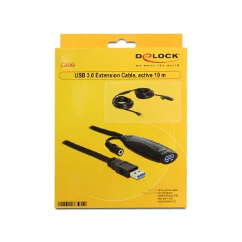 USB kabelis DeLOCK USB3.0-A - USB3.0-A 10m
