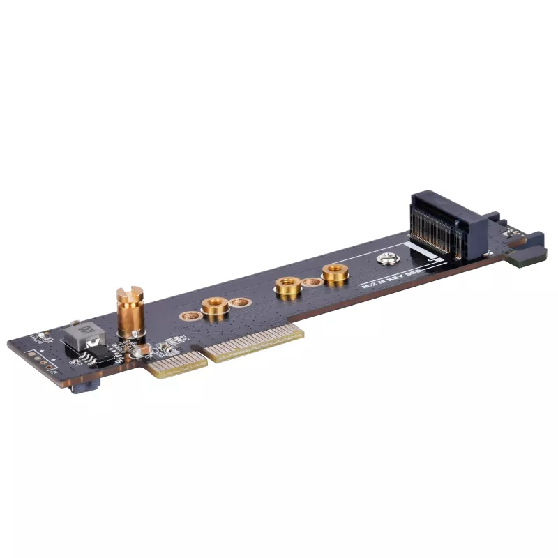 Silverstone SST-ECM28 M.2/SATA adapterkarte, PCIe 4.0, 1x M-Key, 1x SATA