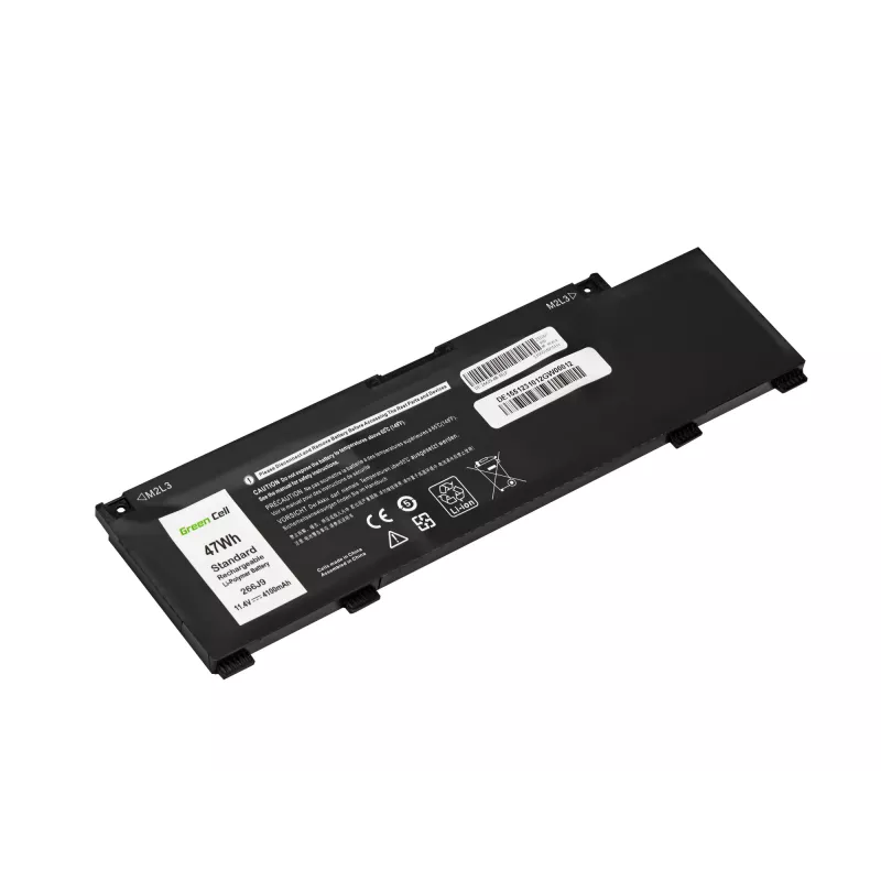 Baterija zaļa Cell DE155 priekš DELL G3 15 3500 3590 G5 5500 5505 Inspiron 14 5490