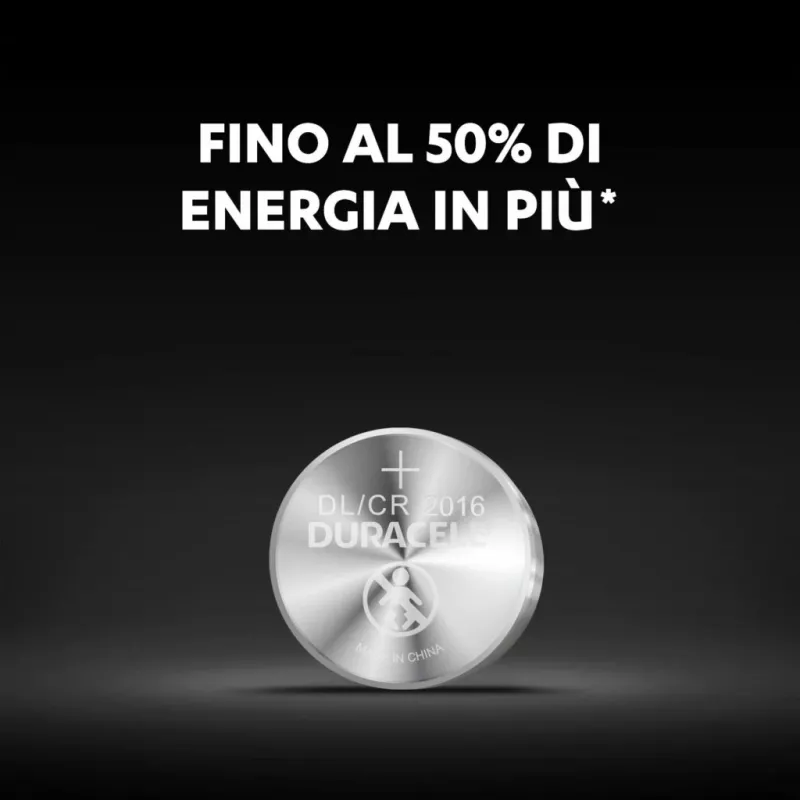 Duracell 2016 vienreizēja baterija CR2016 litija