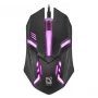 Vadu optiskā pele DEFENDER CYBER MB-560L — piemērota abām rokām, 1200 DPI, USB Type-A, 2 pogas, melna