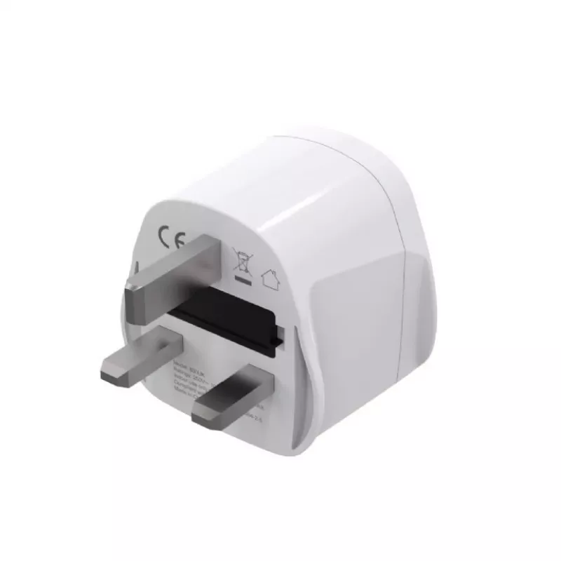 Strāvas adapteris GEMBIRD A-AC-UKMINTF — UK Type G spraudnis uz IEC C13 ieeju, 15A