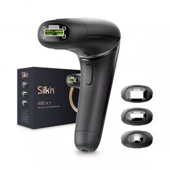 Epilators Silk'n 7 Impulsu gaismas IPL melns