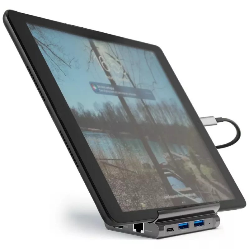 Turētājs planšetdatoram/viedtālrunim 7in1 Dex HDMI/RJ45