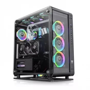 PC korpuss Thermaltake Core P6 Tempered Glass Midi Tower Melns