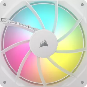 Ventilators Corsair RS140 ARGB 14 cm balts 330-1700 RPM