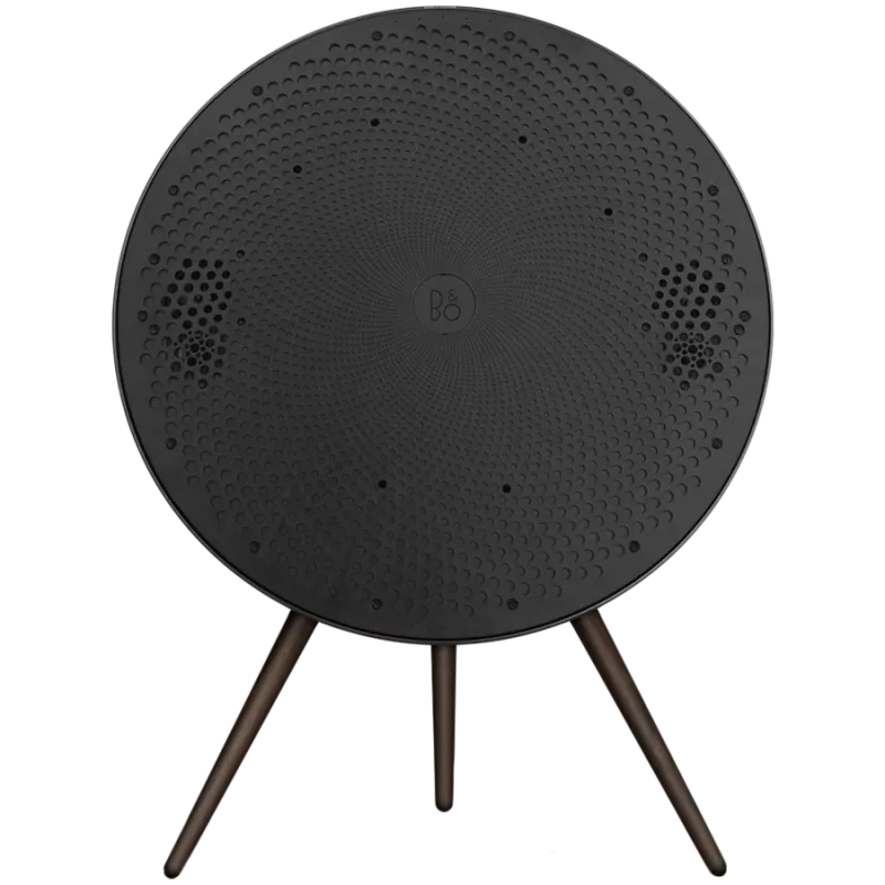 Beosound A9 5. paaudzes skaļrunis Black Anthracite (Mugura melna/Pārklājs melns/Kājas tumšs ozols)